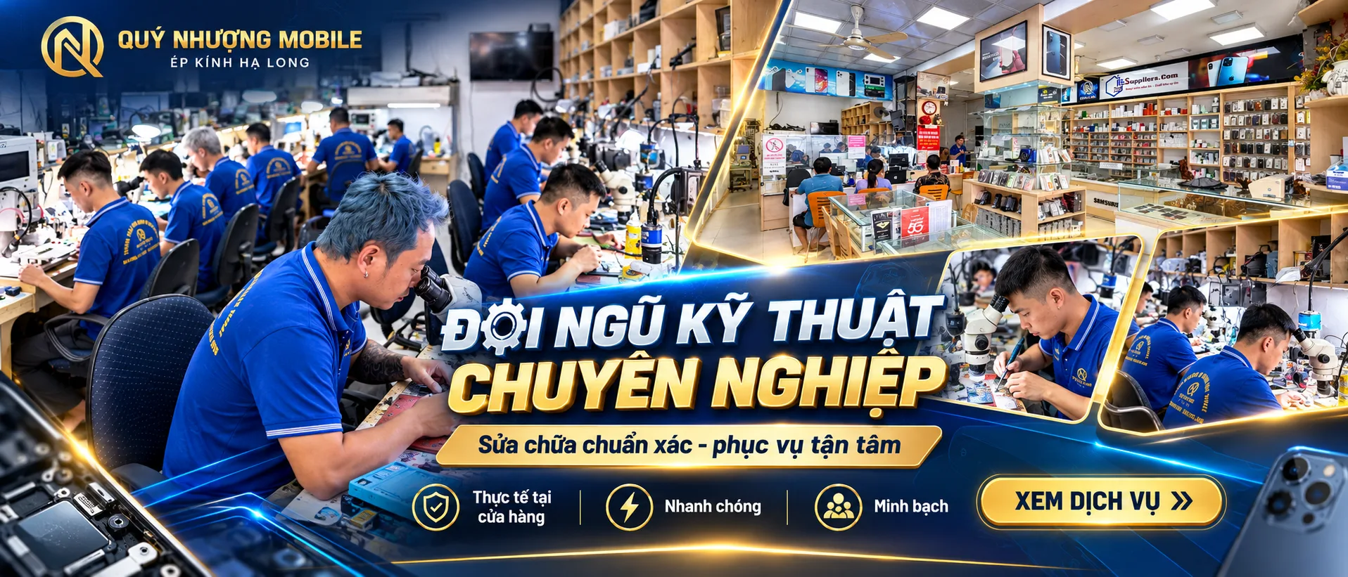 Đội ngũ kỹ thuật chuyên nghiệp